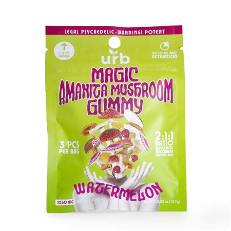 Urb magic amanita mushroom gummy